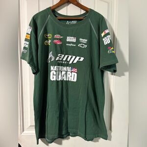 Chase Authentics Dale Earnhardt Jr Green Graphic T-Shirt